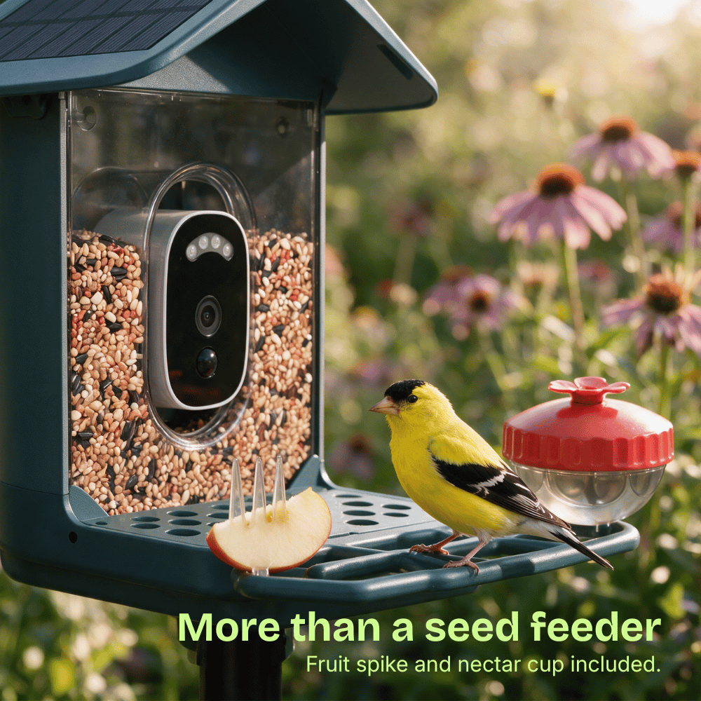 Easy Bird One Smart Bird Feeder with 2K+ Camera